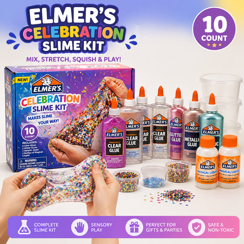 Elmer’s Celebration Slime Kit