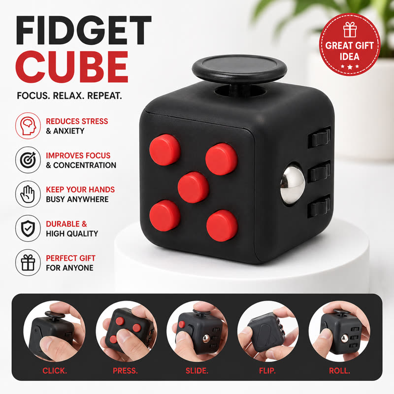 Fidget Cube Stress Toy